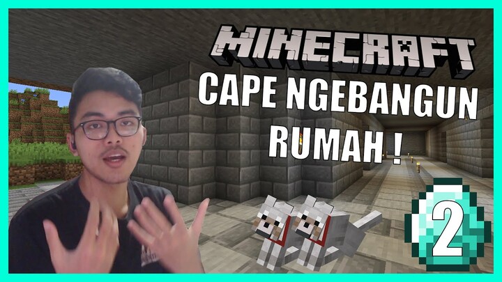 PROYEK RUMAH BESAR ? - Ep. 2 Minecraft Survival Indonesia