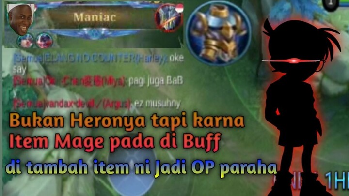 Bocil kematian yang meresahkan|Damage Sakit + Darah tebel buat lock mm mage auto Wafat🗿