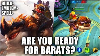 GETTING READY WITH BARATS | BUILD EMBLEM AND SPELL