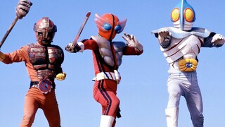 [Tokusatsu MAD] Our Three Super Gods "The Three Super God Warriors Ending Theme MV われら超神ビビューン"