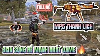 [Free Fire] MP5 III THANH LỊCH Skin Súng Rẻ Nhất, Mạnh Nhất, Xử Lý Theo Phong Cách ĐKHANG Là Nát Map