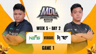 MDL PH S3 W5D2 S1G1 OMGN VS BLRW