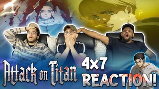 Attack on Titan | 4x7 | "Assault" | REACTION + REVIEW!