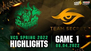 Highlights CES vs TS [Ván 1][VCS Mùa Xuân 2022][08.04.2022]