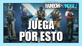 *Las 4 RAZONES que NECESITAS para JUGAR* Rainbow Six Mobile | Pablotas