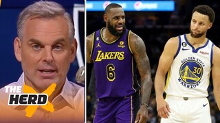 THE HERD | LeBron and Lakers clearly aren't in same tier as Stephen Curry and Golden State - Colin