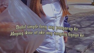 SIMPLENG TULAD MO (LALA)