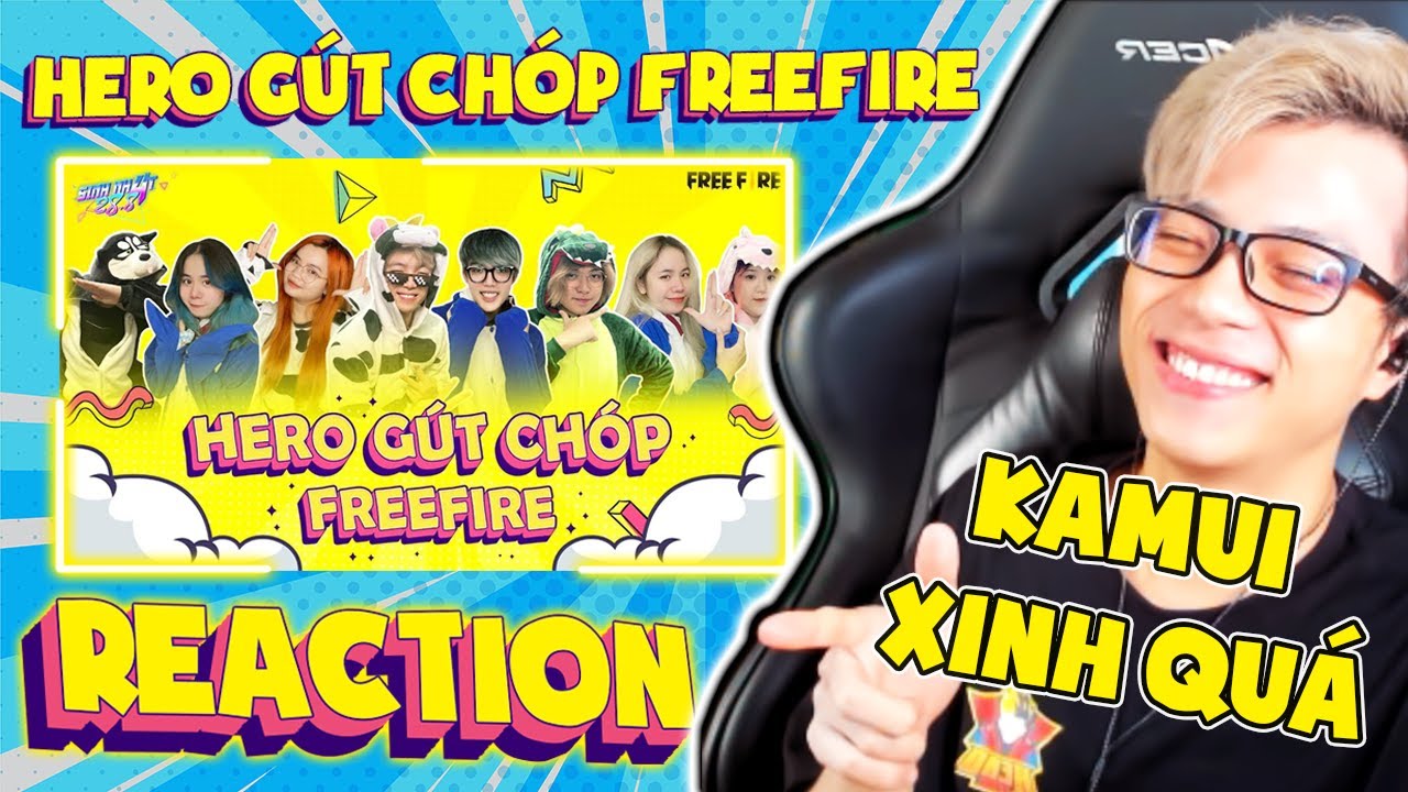 Mr Vịt Reaction Hero Gut Chop Free Fire Bất Ngờ Vi Kamui Xinh Qua Bilibili