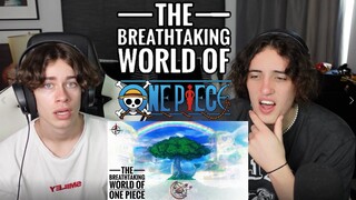 First Time reacting to The Breathtaking World Of One Piece
