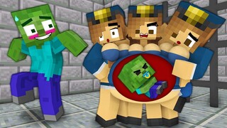 Monster School : ZOMBIE APOCALYPSE Challenge - Minecraft Animation