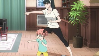 “和妈妈学暗杀...防身术！”