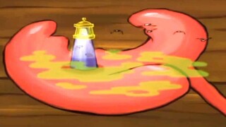 Tuan Krabs mempunyai bau mulut yang sangat buruk. Dia menghembuskan nafas gas beracun!