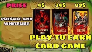 Monstarrior New Play to Earn Card Game (Tagalog)