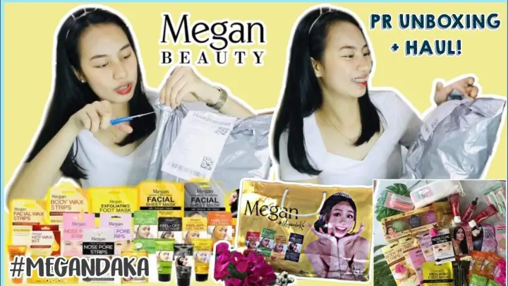 MEGAN BEAUTY PR PACKAGE + UNBOXING | Princess Pagaduan