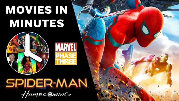Spider-Man: Homecoming in 4 Minutes - (Marvel Phase Three Recap) [MCU #16]