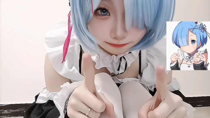 Rem twirling her fingers