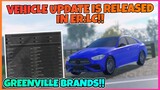 VEHICLE BRAND UPDATE RELEASED IN ER:LC!! || Liberty County ROBLOX
