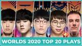 Top 20 Highlights Quarterfinals Worlds 2020 2020 | Best Plays Worlds 2020
