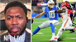 NFL LIVE | Ryan Clark nervous as the Los Angeles Chargers face the Kansas City Chiefs in Week 2