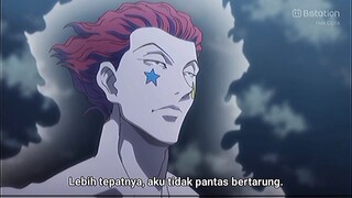 Pada akhirnya Hisoka merasa tercampakkan😂