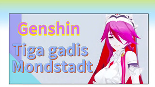 Tiga gadis Mondstadt