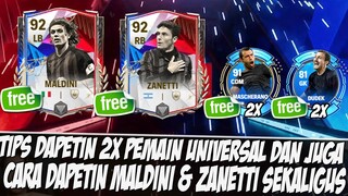 📌TIPS DAPETIN MALDINI & ZANETTI BONUS 2 MASCHERANO & DUDEK EVENT RIVALS EA SPORT FC MOBILE PERKORO