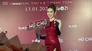 Thảm đỏ ra mắt phim Nữ Chủ - Thúy Ngân lộng lẫy, hội ngộ cùng Jun Phạm và Trương Thế Vinh | TGT