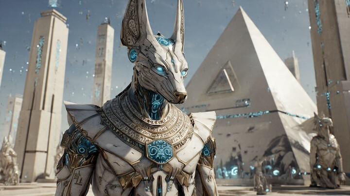 Reimagining the beauty of ancient egypt retro futuristic style [4K / HDR / ULTRAHD]
