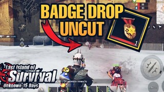 EP03- Bagde Drop UNCUT | LastIslandOfSurvival #Lios #RustMobile #BadgeDrop
