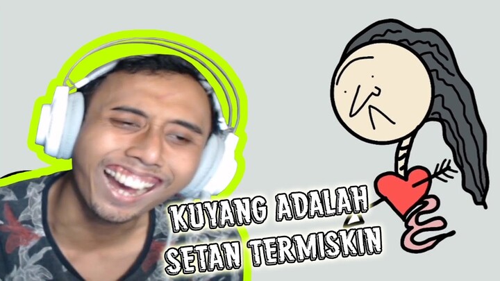 ROASTING KUYANG SETAN TERMISKIN DI INDONESIA @SANTOON TV KOCAK HABIS WKWK - REACTION NGAKAK