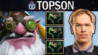 OG.TOPSON SNIPER WITH TRIPLE WRAITH KING - DOTA 2 7.31 GAMEPLAY