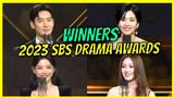 2023 SBS Drama Awards WINNERS