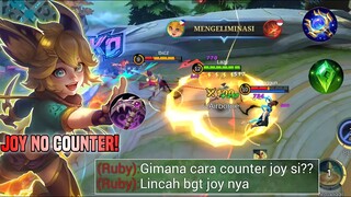 JOY ANTI CC TOP GLOBAL JOY AGGRESIFE GAMEPLAY MUSUH SAMPE PUSING MAU COUNTER JOY | MOBILE LEGENDS