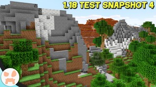 CALCITE MOUNTAINS, Fjord Rivers, Cave Changes, + More! | Minecraft 1.18 Experimental Snapshot 4