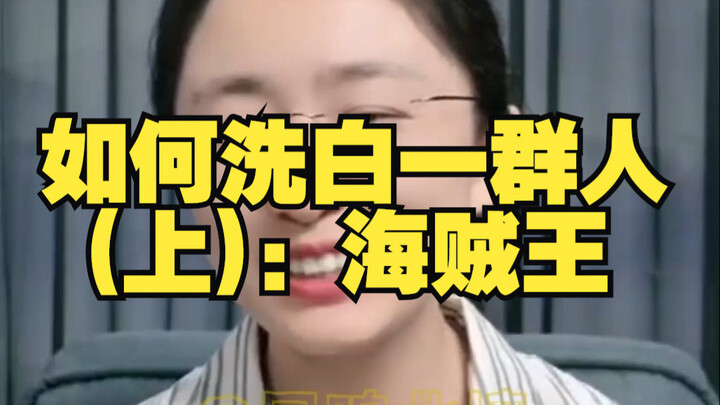 【吃瓜蒙主】如何洗白一群人(上)：海贼王250824