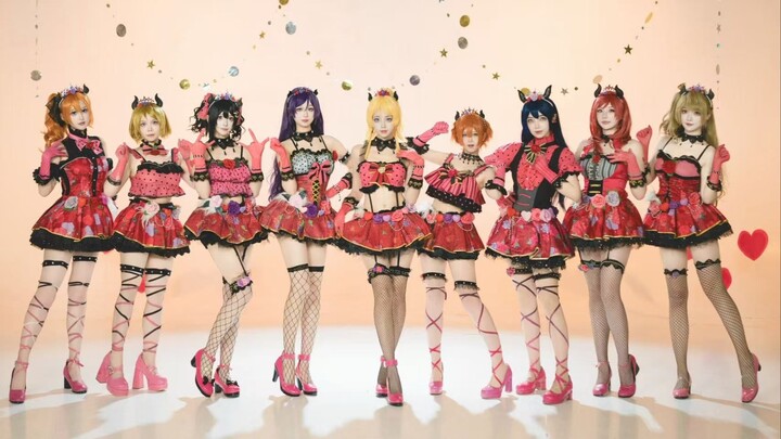 【Love Live!】Halloween’s here in the main camera view 🦇~~ 🎃 Dancing Stars on Me 🎃 [Garlic Bird Bounce