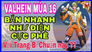 Valhein mùa 16 | Cách lên đồ và bảng ngọc Valhein mùa 16 chuẩn và mạnh nhất LQ là đây ? @HDGAME76