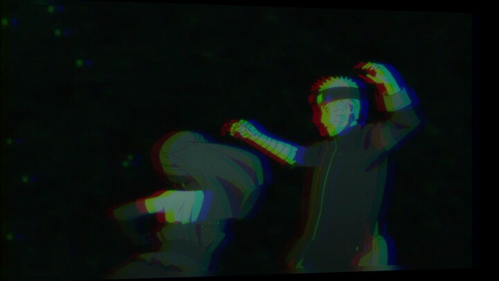 naruto and in the background Mother