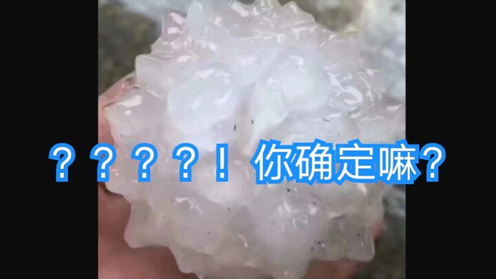 Mưa đá cực kỳ cực kỳ cực kỳ cực kỳ lớn!