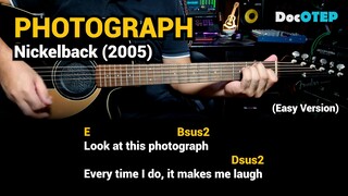 Photograph - Nickelback (2005) Easy Guitar Chords Tutorial with Lyrics Part 2 REELS