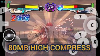 80MB Naruto Gekitou Ninja Taisen 4 Gamecube Dolphin Emulator Android Gameplay