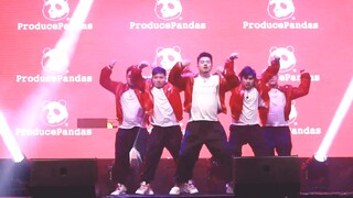 Strong men dance together and hope the stage is okay "Coming in hot" & "Inferno Disco" [Panda Hall]