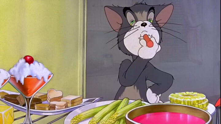 Tom and Jerry: Golden Age Restoration | Midnight Snack (1941)