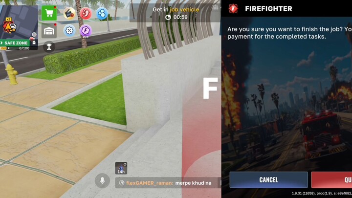 FLEX CITY FIRFIGHTER MISSION