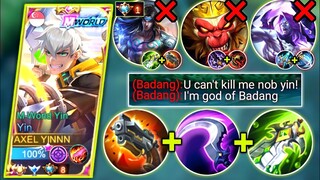 YIN EPIC COMEBACK | USE THIS BUILD TO DESTROY ENEMIES IN LATE GAME | MOBILE LEGENDS