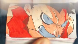 [Mengejutkan!] Luffy vs. Lucci! Remake Flipbook!!!