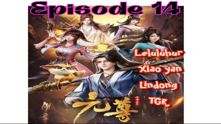 4 K Dragon Prince yuan Leluhur Xiao Yan Episode 14 EP 14 Season 1