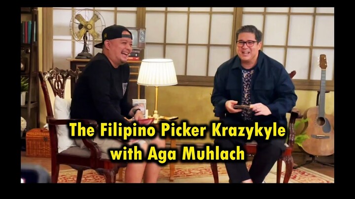 Aga Muhlach interviews Krazykyle the Filipino Picker