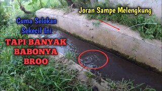 GILA BROO!! Mancing di Desa Beji Selokan Kecil Banyak Babonnya!!