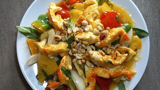 cá sốt chanh dây. món chay đải tiệc cực kỳ đơn giản.